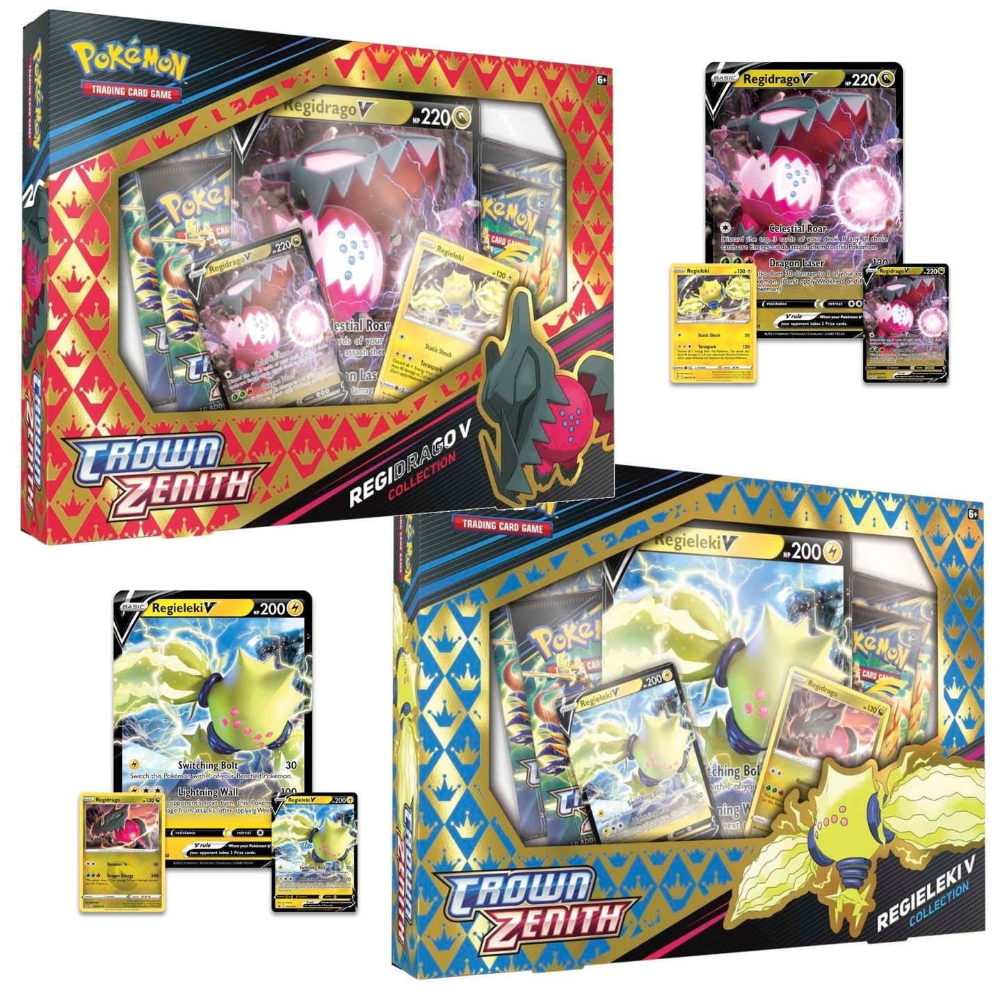 Pokémon TCG-kort: Sword & Shield 12.5 Crown Zenith